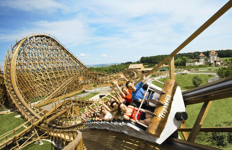 Achterbahn / © Erlebnispark Tripsdrill