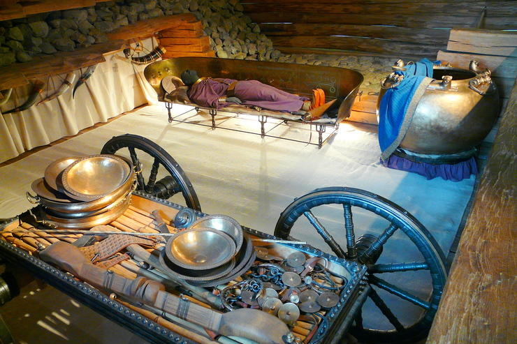 Grabkammer / © Keltenmuseum Hochdorf